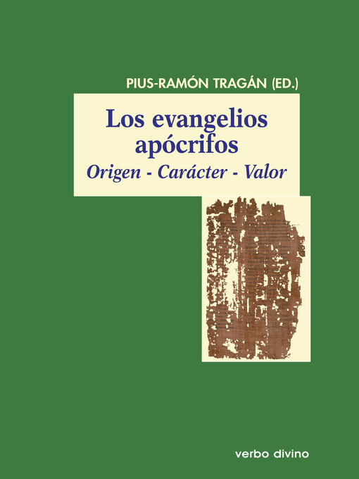 Cover image for Los evangelios apócrifos